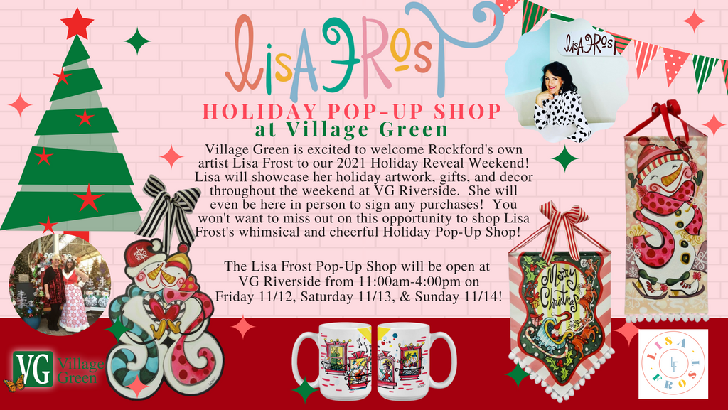 lisA fRosT Pop Up Shop