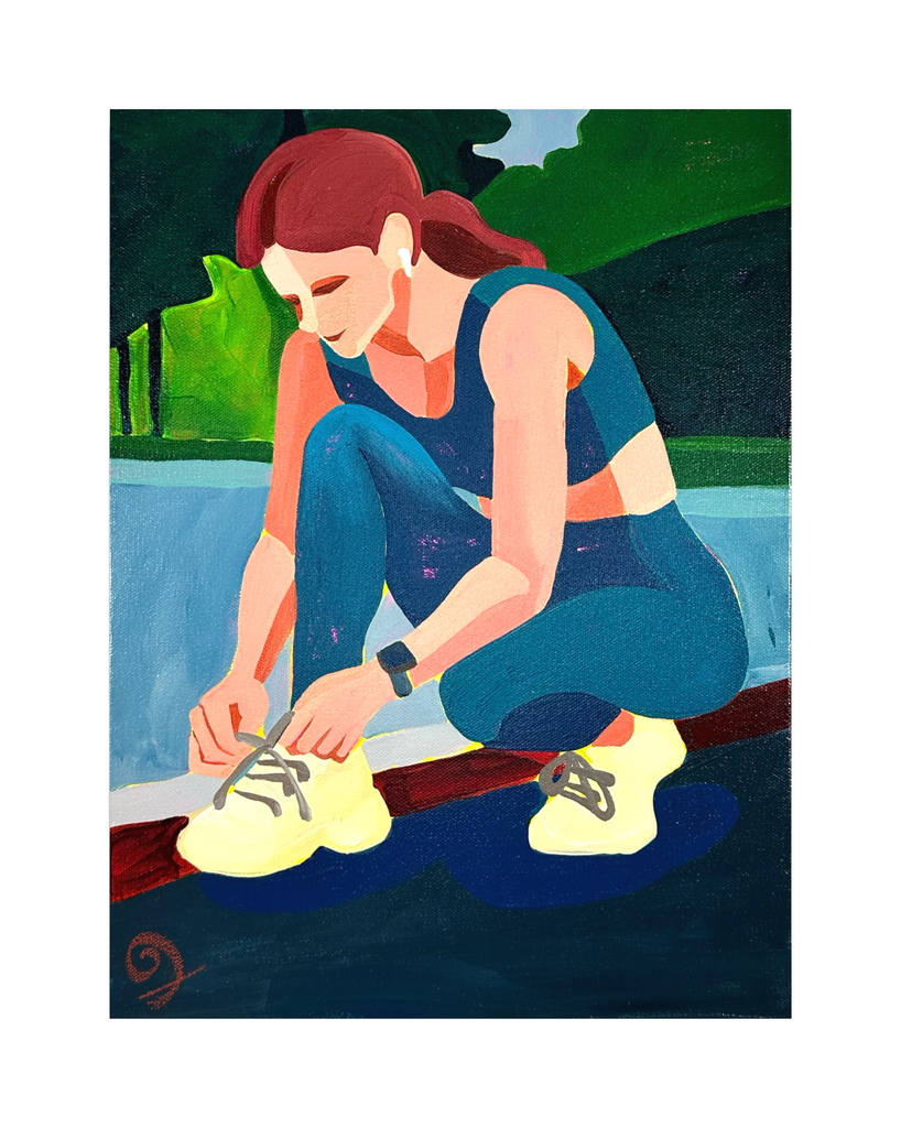 Mile 5. Lacing Up